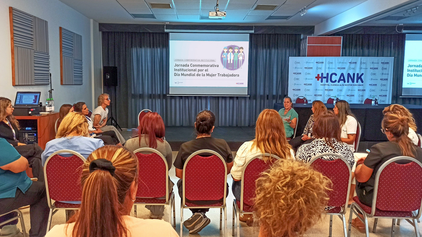 Se conmemoró el Día Internacional de la Mujer Trabajadora en el HCANK